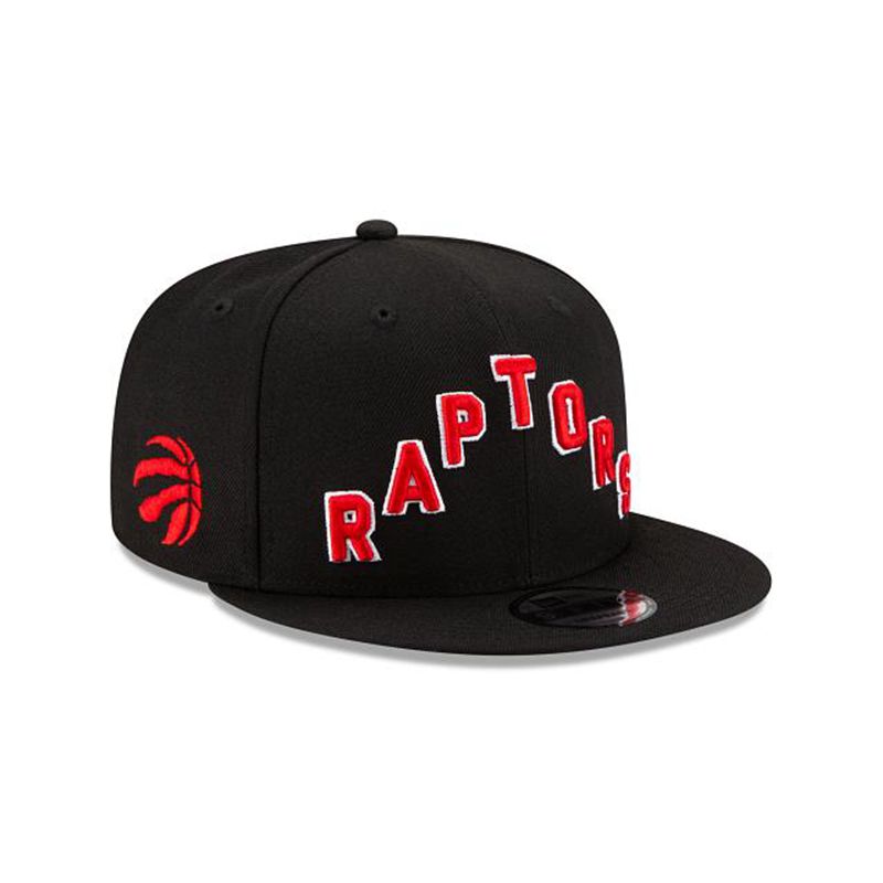 NBA Toronto Raptors Statement Edition 9Fifty Snapback (FYG8185) - Black New Era Caps